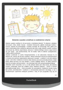 Przykładowa strona z ebooka o codziennej rutynie